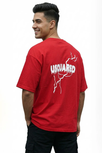 '' SOSh <b>4</b> t-shirt '' USQUARED Unisex Oversized Bold Printed Tee Shirt - Product Image 4