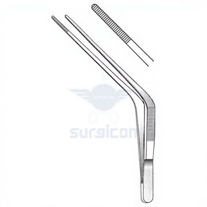 Pinzas para apósitos de oído Troeltsch Wilde de 12 cm / 4-3/4 pulgadas de longitud, instrumento quirúrgico otológico de precisión para el cuidado del oído - Product Image 1