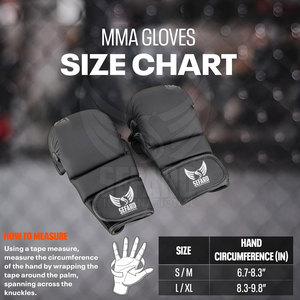 Gants d'entraînement MMA de haute performance et confortables, style unique, équipement d'extérieur, gants d'entraînement MMA - Product Image 3