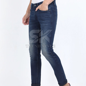 Pantalones Vaqueros para Hombre de Último Diseño a Precio Razonable para Venta en Línea, Color Sólido, Múltiples Bolsillos - Product Image 3