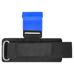 En gros, Ensemble de crochets de levage rembourrés en néoprène pour la musculation et le fitness, support robuste pour soulevé de terre avec protection de la paume, équipement de sécurité - Product Image 2