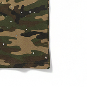 Personalized <b>Rhinestone</b> Oversized T Shirt Men Custom Print 100 Cotton Heavyweight Streetwear Hip Hop Y2K Graphic Tee <b>Top</b> - Product Image 2