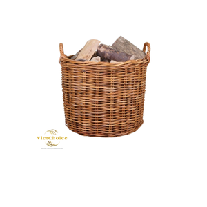 Panier en rotin naturel, artisanal, de qualité supérieure, pour le rangement et la décoration de la maison, vente en gros - Product Image 5