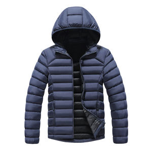 Chaqueta Acolchada para Hombre, Estilo Casual de Invierno, Cuello Alto, Logotipo Frontal, Elegante, Resistente al Viento e Impermeable 2025 - Product Image 5