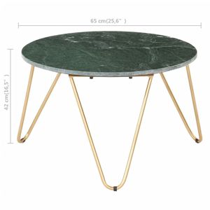 Tavolino Verde Elegante, Tavolini da Caffè per Arredamento Casa - Product Image 4