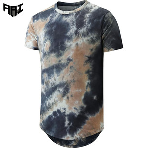 Camisetas Personalizadas con Diseño Impreso en Toda la Superficie para Hombre, Corte Holgado, Cuello Redondo, Estilo Urbano, Casual, Tejido Grueso, 100% Algodón, Fabricante - Product Image 1