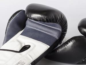 Gants de boxe en cuir de haute qualité professionnels pour adultes, entraînement Sanda Muay Thai, 12 oz/8 oz, écologiques - Product Image 5