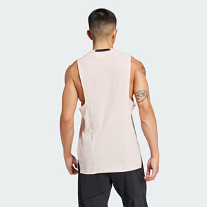 Comfortable Gym Wear Quick Dry Soft Fabric Gym Training <b>Singlet</b> Summer Sleeveless <b>Men</b> Tank Top In Low MOQ - Product Image 2