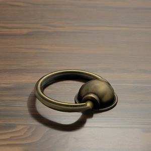 Poignée de porte de placard antique brossée, nouveau style chinois, luxe léger, en alliage de zinc, pour la décoration de la chambre à coucher, Rajwadi - Product Image 2