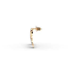 <b>Infinity</b> Swirl Lab-Grown Diamond Earrings - Product Image 2