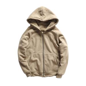 Kivotech Sweat-shirt à capuche classique personnalisé avec fermeture éclair, unisexe, décontracté, streetwear, automne - Product Image 2