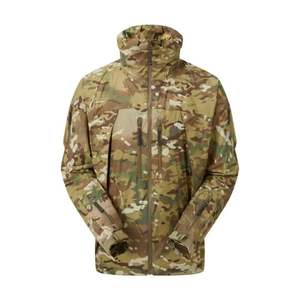 <b>Men's</b> Tactical Camouflage Front Logo Hooded Winter <b>Jacket</b> Windproof <b>Waterproof</b> Outdoor <b>Fleece</b> <b>Lined</b> Hiking Parka Zipper Finished - Product Image 5