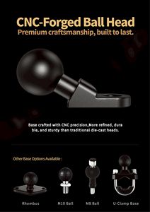 Support de téléphone portable pour moto magnétique et antichoc en alliage d'aluminium - Product Image 5