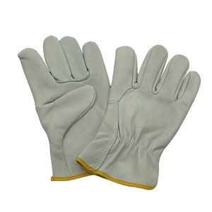 Gants de travail en cuir de qualité supérieure à prix de gros, ajustement parfait, antidérapants, résistants à l'huile, anti-coupure, pour la conduite sécurisée - Product Image 6