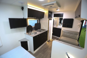 Caravane pliante ECOCAMPOR pour la vente en gros, tout-terrain, avec cuisine et coffre de rangement, certifiée CE - Product Image 2