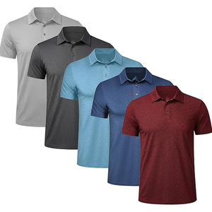 Camisa Polo de Uniforme Corporativo para Hombre, Ropa de Golf de Secado Rápido, Proveedor Mayorista de EE. UU. - Product Image 1
