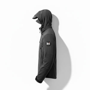 Rugged Terrain Hunting <b>Jacket</b> Abrasion Resistant <b>Camo</b> Fabric Hooded Windproof Shell For Mountain And Forest Environments - Product Image 4