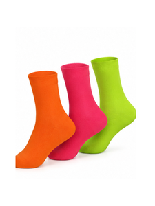 Chaussettes de cyclisme pour hommes en coton/nylon, couleurs personnalisées, respirantes, anti-humidité, tricotées pour le printemps, longueur mi-mollet, chaussettes athlétiques OEM - Product Image 6