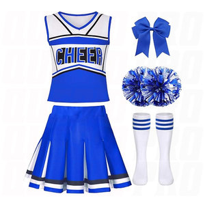 Uniformes de cheerleading personnalisés, vêtements de sport de qualité supérieure, uniformes de cheerleading performants avec impression de logo et couleurs personnalisées pour l'équipe - Product Image 1