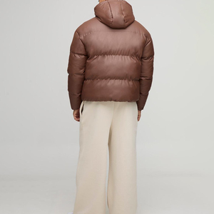 High quality bubble jacket men stylish winter puffer coat wholesale custom logo fashion supplier new arrive 2026 - Product Image 3