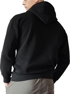 Hoodie streetwear surdimensionné pour homme, impression et broderie de logo personnalisés, 100% coton, service OEM ODM disponible - Product Image 2