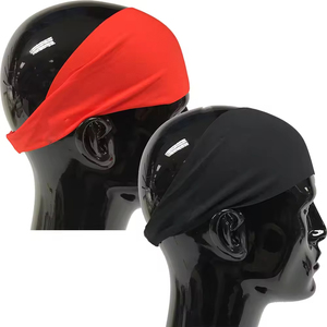 Athletic Cotton Headband with Custom Design <b>Nylon</b> Headband for Yoga Fitness Workout Sport Running Sweat Absorption Headband - Product Image 3