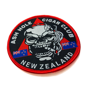 Patch brodé Snaggletooth Warpig Rock Band Born Lose Live Win, découpé, bord brodé, design floral écologique - Product Image 5