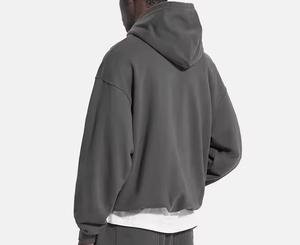 เสื้อฮู้ดดี้ผู้ชายแบบหนาพิเศษ สกรีนโลโก้ ไซส์ใหญ่พิเศษ แบบยูนิเซ็กซ์  รับสั่งทำตามแบบ  ไซส์ใหญ่พิเศษ หนานุ่ม  ปักลาย  OEM - Product Image 4