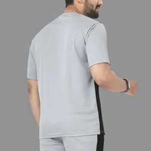 Mejores fabricantes y proveedores de conjuntos deportivos de tela suave para hombre, conjunto deportivo de verano de última moda para hombre, conjunto deportivo ajustado. - Product Image 4