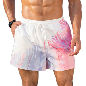Shorts de bain cargo décontractés pour hommes, séchage rapide, nouvelle collection, respirants, 100 % polyester - Product Image 2