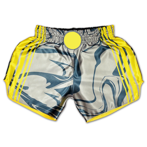 Pantalones Cortos de Boxeo y MMA Personalizados de Alta Calidad, Estilo Urbano, Cintura Elástica, Logotipo Frontal, 100% Algodón, Secado Rápido, para Hombre - Product Image 1
