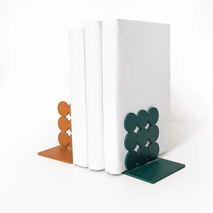 Serre-livres traditionnels en aluminium pour une organisation de bibliothèque haut de gamme, ajoutant une touche sophistiquée, support de livre solide et poli - Product Image 4