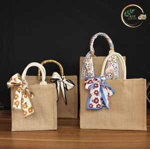 Sacs de courses en jute abordables en gros pour les chaînes de supermarchés - Product Image 2