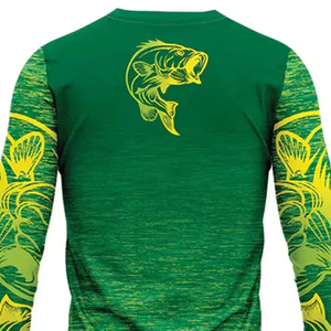 Camisas Polo de Pesca para Hombre al por Mayor con Logotipo Personalizado, UPF 50+, Transpirables, Tallas Grandes, Antibacterianas, de Secado Rápido y Protección Solar - Product Image 5