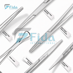 Fida 2026 Tredning - Juego de 197 Instrumentos Quirúrgicos para Laparotomía, Acero Inoxidable, Kit de Cirugía Abdominal, Certificado CE, Garantía de por Vida ENT - Product Image 3