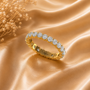 Lab Grown Round Cut Diamond <b>Ring</b> 925 Silver 9kt, 14kt, 18kt Gold <b>Rings</b> for Women's Jewelry Making Engagement <b>Ring</b> - Product Image 1