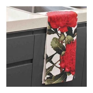 Cheap Cotton Plain Decorative Cleaning Custom Dish <b>Cloth</b> Tailor Made Digital Print Drying Wash <b>Kitchen</b> Towel Set At Bulk Price - Product Image 3