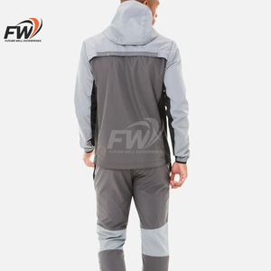 Conjunto Deportivo Cortavientos para Hombre 2026, 2 Piezas, Pantalones Cortos de Nailon, Manga Larga, Ropa Urbana - Product Image 2