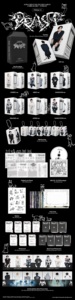 อัลฟาไดรฟ์หนึ่ง [unbreakabel: Boy Beast] (hissing Ver) kpop อัลบั้มซีดีขายดีที่สุดของเกาหลีสำหรับทุกวัย - Product Image 4