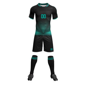Camiseta de Fútbol Unisex Ligera 100% Poliéster, Pantalones Cortos Estampados de Secado Rápido, Conjuntos de Uniformes Sublimados de Alta Calidad - Product Image 5