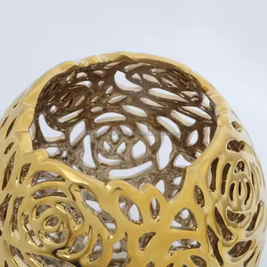 Latest Design Aluminium Flower <b>Vase</b> <b>Unique</b> Shape Wedding for Table Centerpieces Decorations by Azora industries - Product Image 4