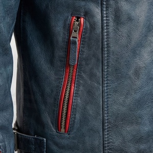 Chaqueta de Motociclista de Cuero Genuino para Hombre de la Mejor Calidad, Nueva Colección de Invierno, Chaquetas de Motocicleta con Protecciones Desmontables Personalizadas - Product Image 5