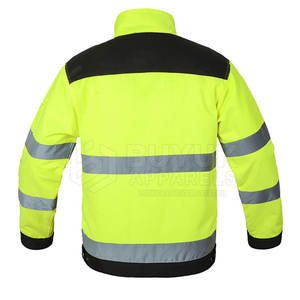 Veste de travail de sécurité haute visibilité, imperméable, réfléchissante, respirante, 100% polyester, pour la protection contre les incendies - Product Image 3