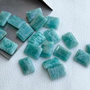 Piedra preciosa suelta calibrada con forma de Octágono facetado de amazonita azul Natural de 10x14mm de proveedor de Fabricante personalizado - Product Image 2