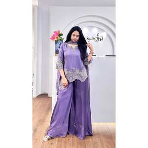 Diseñador de secuencia de bordado pesado trabajo superior-inferior y Dupatta tamaño XL - Product Image 4