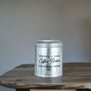 Color Full Metal azúcar café y té tarros de almacenamiento hecho a mano bote para el hogar Hotel restaurante cocina - Product Image 4