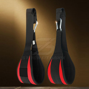 Correas AB para gimnasio, para entrenamiento del core, con diseño de gancho fácil y cojín suave para soporte de brazos, equipo de fitness para el hogar y el gimnasio - Product Image 4