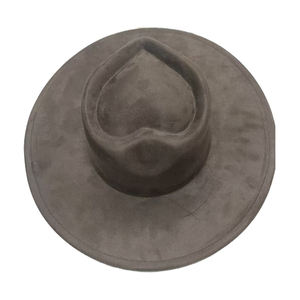Fashion Polyester Fedora <b>Hat</b> for Women Men Classic Character Casual <b>Flat</b> Wide Brim Jazz Cap - Product Image 3