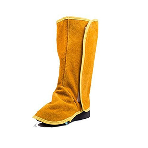 Protectores de Piernas Anti-Calor Color Amarillo Bronceado, Cubrebotas para Pesca, Ropa de Seguridad - Product Image 3