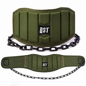 Wholesale Gym Home Equipment Fitness <b>Weightlifting</b> Weight Pull up <b>Belts</b> Steel <b>Chain</b> 10mm Neoprene Waist Dip <b>Belt</b> - Product Image 2